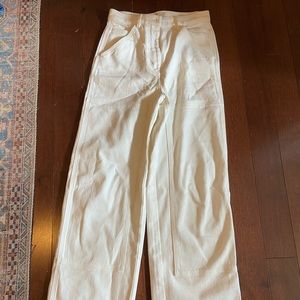 Wilfred Le Fou white cargo pants